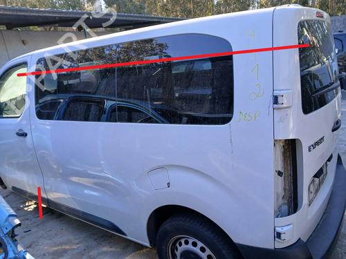 Used Left rear fenders Left rear fenders PEUGEOT EXPERT Van (V_) 1.6 BlueHDi 115 (115 hp) 33605075 33605075