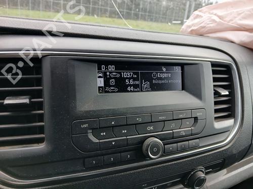 Used Radio Radio PEUGEOT EXPERT Van (V_) 1.6 BlueHDi 115 (115 hp) 33605097 33605097