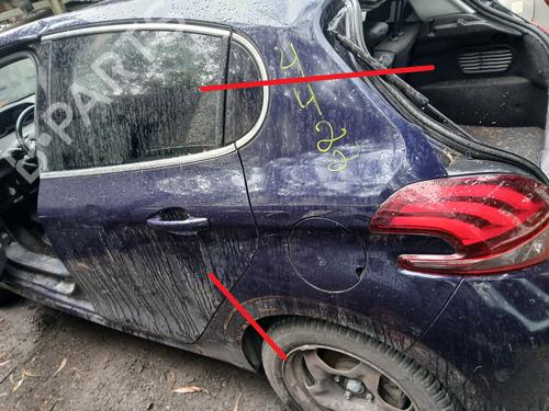 Guarda-lamas trás esquerdo Guarda-lamas trás esquerdo PEUGEOT 208 I (CA_, CC_) 1.5 BlueHDI 100 (102 hp) 33797386 33797386