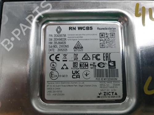 Electronic module RENAULT CLIO V (B7_) 1.0 TCe 90 (B7MT) | BP33819221M83 - Image 4