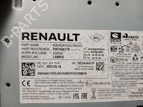 Radio RENAULT CAPTUR II (HF_) TCe 140 (HFN0) | BP33245080E6 - Image 5