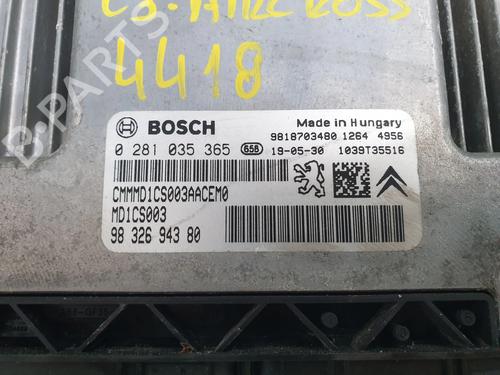 Engine control unit (ECU) CITROËN C3 AIRCROSS II (2R_, 2C_) 1.5 BlueHDi 100 (2CYHYJ) | BP33833679M57 - Image 4