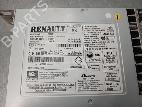 Radio RENAULT MEGANE IV Hatchback (B9A/M/N_) 1.5 Blue dCi 115 (B9A6) | BP33848030E6 - Image 5