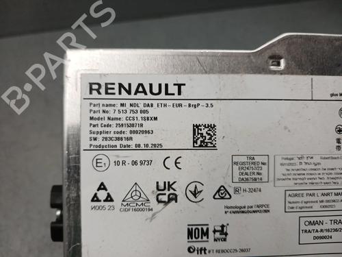 Radio RENAULT CLIO V (B7_) 1.0 TCe 90 (B7MT) | BP33323141E6  - Image 5