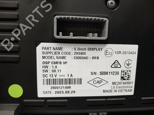 Radio RENAULT CLIO V (B7_) 1.0 TCe 90 (B7MT) | BP33323141E6  - Image 9