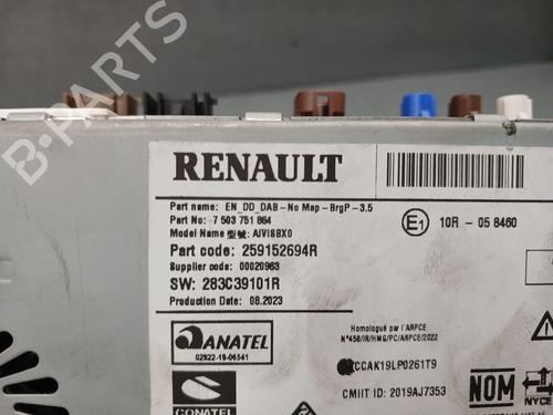 Radio RENAULT TWINGO III (BCM_, BCA_) 1.0 SCe 65 (BCMJ) | BP33179070E6 - Image 6