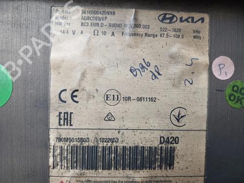 Radio HYUNDAI BAYON (BC3) 1.2 MPI | BP33859718E6  - Image 8