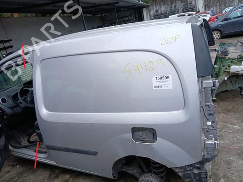 Bagskærm venstre Bagskærm venstre RENAULT KANGOO Express (FW0/1_) 1.5 dCi 75 (FW07, FW10, FW04) (75 hp) 33957671 33957671