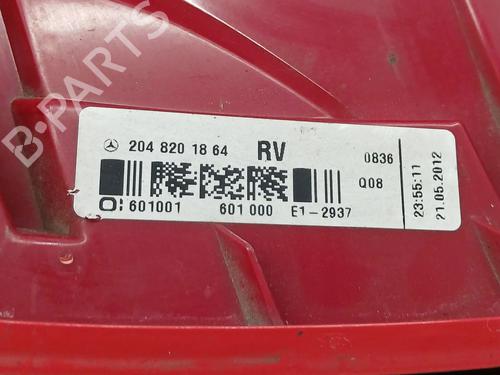 Left taillight MERCEDES-BENZ C-CLASS (W204) C 180 CDI (204.000) | BP30391003C34  - Image 9