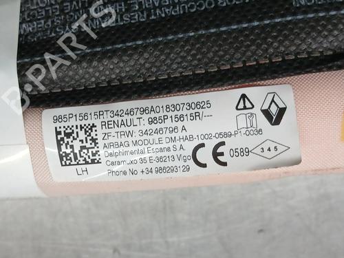 Left curtain airbag DACIA DUSTER (HM_) 1.5 dCi 115 (HMAD) | BP30749996C11 - Image 4