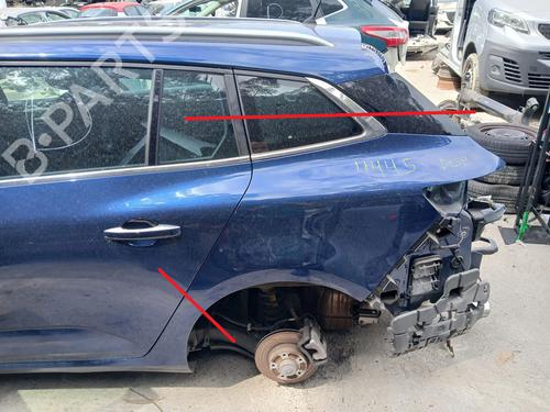 Guarda-lamas trás esquerdo Guarda-lamas trás esquerdo RENAULT MEGANE IV Grandtour (K9A/M/N_) 1.2 TCe 130 (K9MR) (130 hp) 34345337 34345337