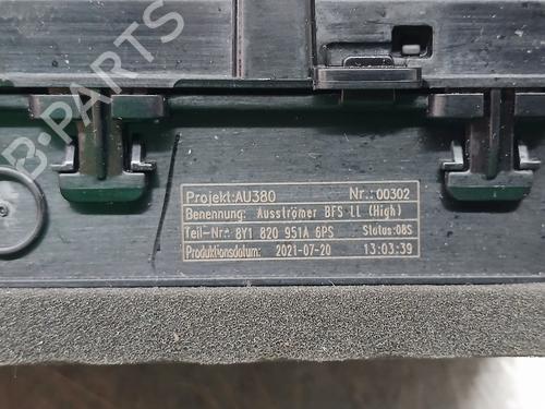 Air vent AUDI A3 Sportback (8YA, 8YF) 35 TFSI | BP34350555I21  - Image 6