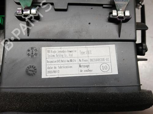 Air vent CITROËN C4 III (BA_, BB_, BC_) ë-C4 (BCZKXC, BZCKSC) | BP28587366I21 - Image 9