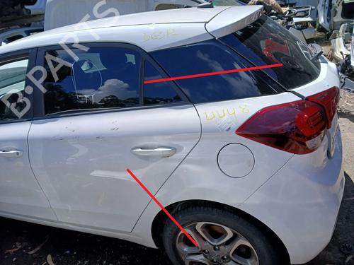 Used Left rear fenders Left rear fenders HYUNDAI i20 II (GB, IB) 1.0 T-GDI (101 hp) 34438027 34438027