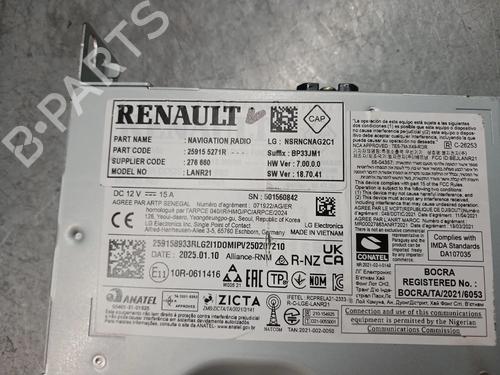 Radio RENAULT SCENIC E-TECH PHASE I EV87 | BP34571486E6  - Image 5
