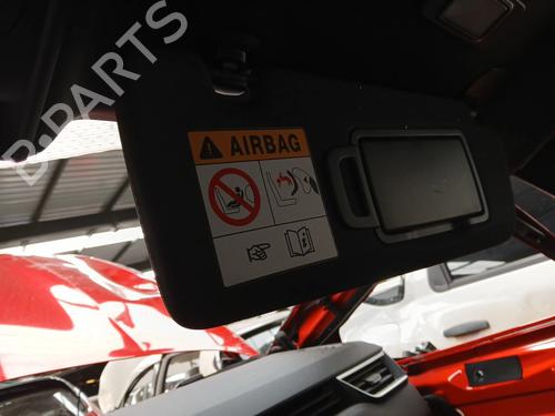 Right sun visor RENAULT CLIO V (B7_) 1.5 Blue dCi 115 (B7AD) | BP34703859I2 - Image 2