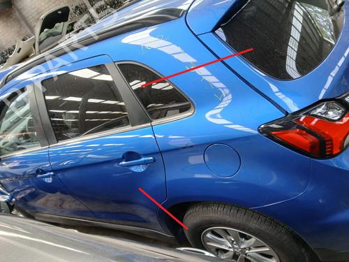 Sidevegg venstre Sidevegg venstre MITSUBISHI ASX (GA_W_) 2.0 i (160 hp) 35776493 35776493