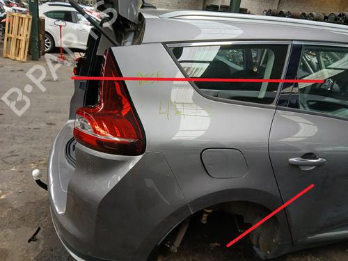 Achterscherm rechts Achterscherm rechts RENAULT GRAND SCÉNIC IV (R9_) 1.7 Blue dCi 120 (R9A7, R9A8) (120 hp) 35802571 35802571