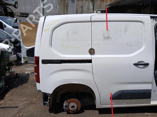 Achterscherm rechts Achterscherm rechts PEUGEOT PARTNER Box Body/MPV (K9) 1.5 BlueHDi 75 (75 hp) 35807836 35807836