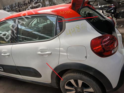 Bagskærm venstre Bagskærm venstre CITROËN C3 III (SX) 1.2 PureTech 82 (83 hp) 35916590 35916590