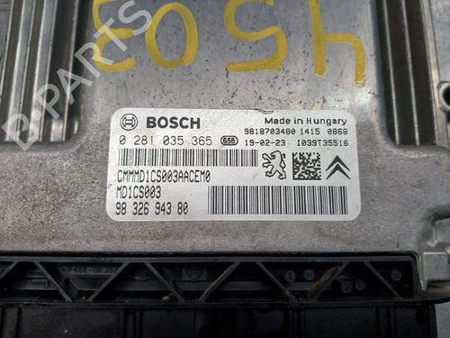 Engine control unit (ECU) PEUGEOT 2008 I (CU_) 1.5 BlueHDI 100 | BP35981021M57 - Image 4