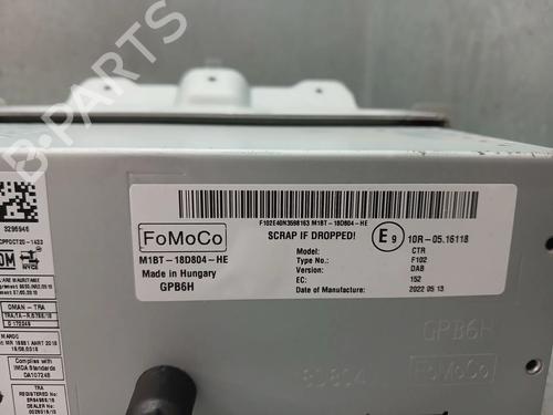 Radio FORD FIESTA VII (HJ, HF) 1.0 EcoBoost | BP32751941E6  - Image 6
