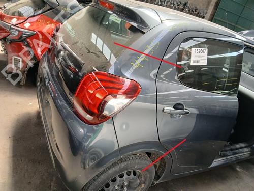 Bagstkærm Højre Bagstkærm Højre PEUGEOT 108 1.0 VTi (69 hp) 36163537 36163537