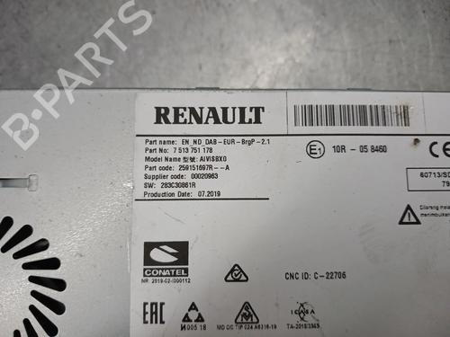 Radio RENAULT CLIO V (B7_) 1.5 Blue dCi 115 (B7AD) | BP34703869E6  - Image 6