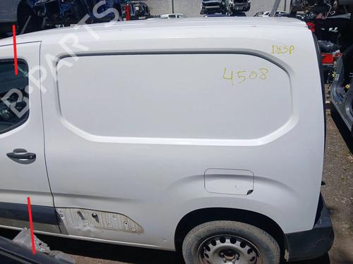 Used Left rear fenders Left rear fenders PEUGEOT PARTNER Box Body/MPV (K9) 1.5 BlueHDi 100 (102 hp) 36420510 36420510