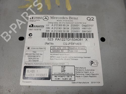 Radio MERCEDES-BENZ E-CLASS (W212) E 350 BlueTEC | BP36420546E6 - Image 6
