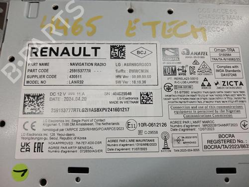 Radio RENAULT MEGANE E-TECH SUV EV60 (BNJ1) | BP34613948E6 - Image 5