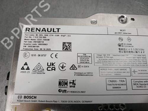 Radio RENAULT CLIO V (B7_) 1.0 TCe 90 (B7MT) | BP36541314E6 - Image 5