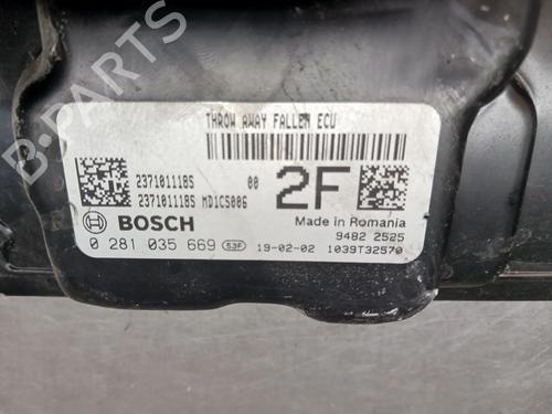 Engine control unit (ECU) DACIA DUSTER (HM_) 1.5 dCi 115 (HMAD) | BP36568736M57 - Image 4