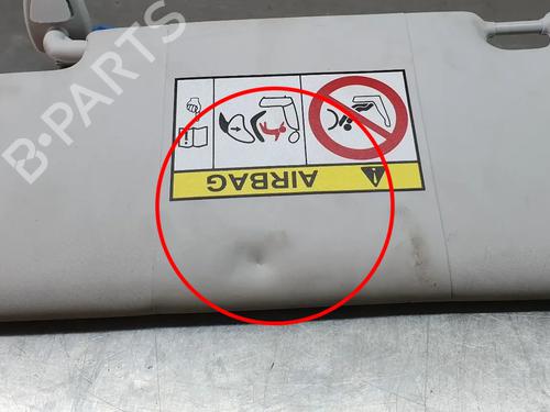 Right sun visor FIAT 500X (334_) 1.3 (334.AXR11) | BP31712046I2 - Image 4