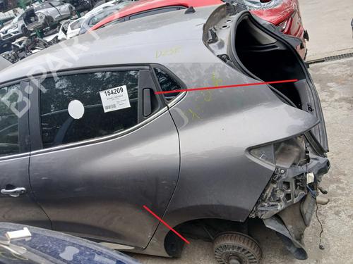 Bagskærm venstre Bagskærm venstre RENAULT CLIO IV (BH_) 1.5 dCi 90 (90 hp) 36839537 36839537