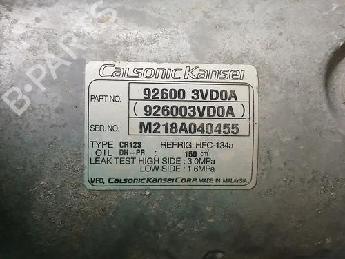 AC compressor NISSAN NV200 / EVALIA Bus 1.5 dCi 110 (M20, M20M) | BP37006684M34 - Image 8