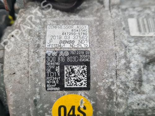 AC compressor AUDI A3 (8V1, 8VK) 1.5 TFSI | BP25483561M34 - Image 8