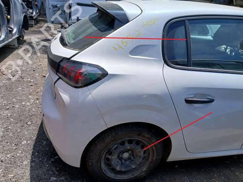 Bagstkærm Højre Bagstkærm Højre PEUGEOT 208 II (UB_, UP_, UW_, UJ_) 1.5 BlueHDI 100 (102 hp) 37156217 37156217