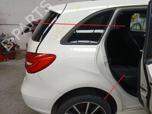 Bagstkærm Højre Bagstkærm Højre MERCEDES-BENZ B-CLASS Sports Tourer (W246, W242) B 180 CDI (246.200) (109 hp) 37233217 37233217