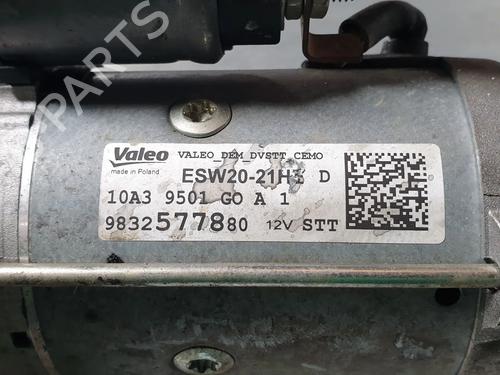 Starter CITROËN C3 III (SX) 1.5 BlueHDi 100 (SXYHYP, SXYHTU) | BP37272653M8 - Image 4