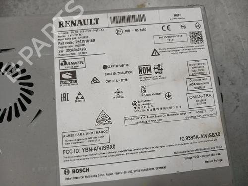 Radio RENAULT CLIO V (B7_) 1.0 TCe 90 (B7MT) | BP37489035E6 - Image 5