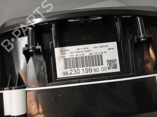 Instrument cluster CITROËN C3 III (SX) 1.2 PureTech 82 | BP36088777C47  - Image 7