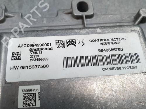 Engine control unit (ECU) OPEL CORSA F (P2JO) 1.2 (68) | BP37522802M57 - Image 4