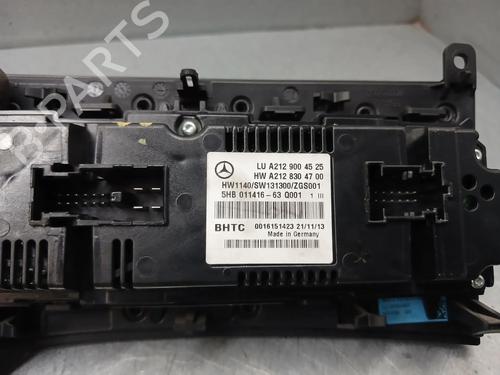 Climate control MERCEDES-BENZ E-CLASS (W212) E 350 BlueTEC | BP38014215I5 - Image 7