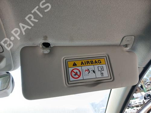 Right sun visor RENAULT CAPTUR I (J5_, H5_) 0.9 TCe 90 | BP38020392I2 - Image 2