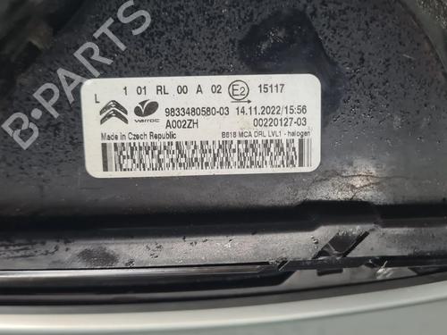 Left daytime light CITROËN C3 III (SX) 1.5 BlueHDi 100 (SXYHYP, SXYHTU) | BP36868041C104  - Image 6