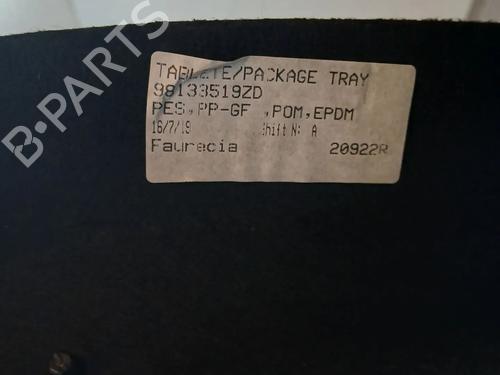 Rear parcel shelf CITROËN C3 III (SX) 1.5 BlueHDi 100 (SXYHYP, SXYHTU) | BP38632706C85 - Image 3