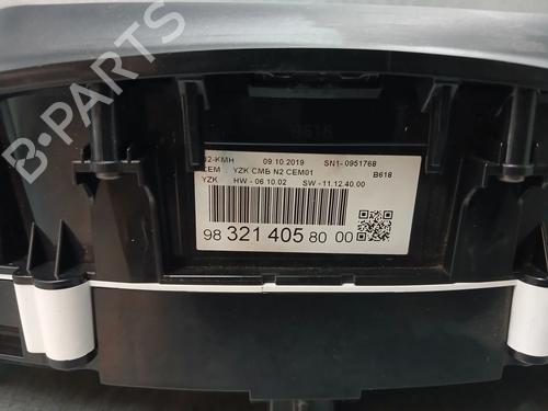 Instrument cluster CITROËN C3 III (SX) 1.5 BlueHDi 100 (SXYHYP, SXYHTU) | BP32404604C47  - Image 5