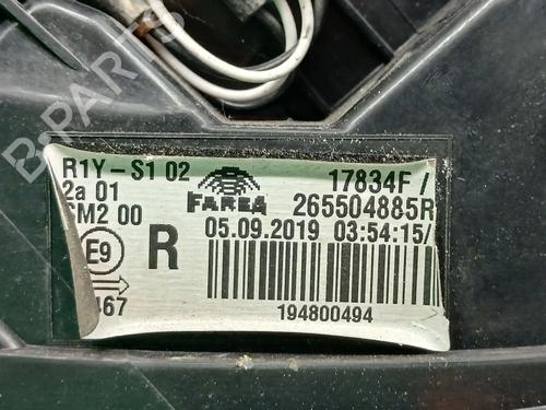 Right taillight RENAULT CLIO V (B7_) 1.0 TCe 100 (B7MT) | BP39414868C35 - Image 8
