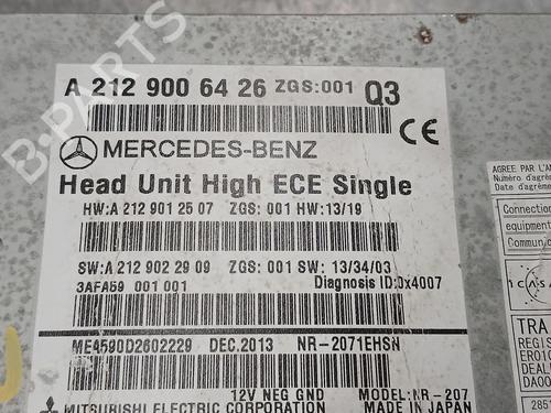 Radio MERCEDES-BENZ E-CLASS (W212) E 220 CDI / BlueTEC (212.001, 212.002) | BP39558573E6 - Image 14